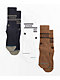 Stance Basic Brown, Black & White Crew Socks - Thumbnail image 1 of 2