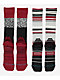 Stance Block Red & Black 2 Pack Snow Socks - Thumbnail image 2 of 2