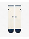Stance Blurred Off White Crew Socks - Thumbnail image 1 of 2