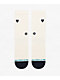Stance Heart Off White Crew Socks - Thumbnail image 1 of 3