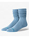 Stance Icon Blue Slouch Crew Socks - Thumbnail image 3 of 3
