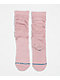Stance Icon Pink Slouch Crew Socks - Thumbnail image 2 of 2