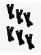 Stance Origin 6 Pack Black Crew Socks - Thumbnail image 2 of 2