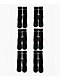 Stance Origin 6 Pack Black Crew Socks - Thumbnail image 1 of 2