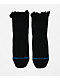 Stance Ruffle Icon Black Quarter Crew Socks - Thumbnail image 1 of 2