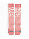 Stance Snowed In Pink Snowboard Socks - Thumbnail image 1 of 2