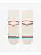 Stance So Sweet Lowrider Off White Quarter Crew Socks - Thumbnail image 2 of 3