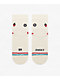Stance So Sweet Lowrider Off White Quarter Crew Socks - Thumbnail image 1 of 3