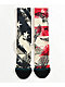 Stance The United Beige Crew Socks - Thumbnail image 1 of 2