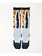 Stance Warbird Blue & Brown Snowboard Socks - Thumbnail image 1 of 2