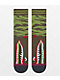 Stance Warbird Shark Olive Camo Crew Socks