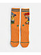 Stance x Rocket Power Sam And Twister Orange Crew Socks - Thumbnail image 2 of 2