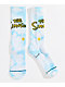 Stance x The Simpsons Intro Blue Tie Dye Crew Socks - Thumbnail image 2 of 2