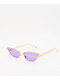 Stand By Me Lavender & Gold Sunglasses