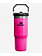Stanley The Neon IceFlow Flip Straw Electric Pink Tumbler 30 oz - Thumbnail image 1 of 2
