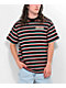 Staycoolnyc Rainbow Stripe T-Shirt - Thumbnail image 1 of 3