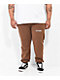 Staycoolnyc Sparkle Brown Sweatpants - Thumbnail image 6 of 8