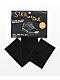 Stick And Flick Black Suede Skate Shoe Patch