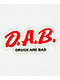 Stickie Bandits D.A.B. pegatina blanca