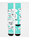 Stinky Socks Adulthood Aqua Snowboard Socks - Thumbnail image 2 of 2