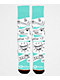 Stinky Socks Adulthood Aqua Snowboard Socks - Thumbnail image 1 of 2