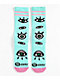 Stinky Socks Nolita Blue Crew Socks - Thumbnail image 1 of 2