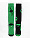 Stinky Socks On Their Way Green & Black Snowboard Socks - Thumbnail image 2 of 2