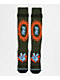 Stinky Socks Peace Out Green Snowboard Socks - Thumbnail image 1 of 2