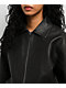 Stitch Fusion Black Bomber Jacket - Thumbnail image 4 of 5