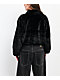 Stitch Fusion Black Faux Fur Zip Jacket - Thumbnail image 2 of 5