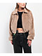 Stitch Fusion Camel Faux Fur Zip Jacket - Thumbnail image 5 of 5