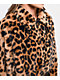 Stitch Fusion Leopard Faux Fur Zip Jacket - Thumbnail image 3 of 5