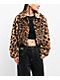 Stitch Fusion Leopard Faux Fur Zip Jacket - Thumbnail image 5 of 5
