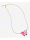 Stone + Locket Bestie Bears 10" Gold Necklace - Thumbnail image 2 of 2