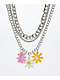 Stone + Locket Daisy 17" Chain Necklace - Thumbnail image 1 of 3