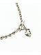 Stone + Locket Dicey 18" Silver Necklace - Thumbnail image 3 of 3