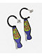 Stone + Locket Lava Lamp Charm Earrings