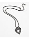 Stone + Locket Planchette Necklace - Thumbnail image 2 of 2