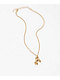 Stone + Locket Roller Skate collar de oro