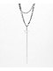 Stone + Locket Star 16" Layered Chain Necklace - Thumbnail image 1 of 2