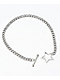 Stone + Locket Starstruck 15" Silver Chain Necklace - Thumbnail image 3 of 3