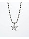 Stone + Locket Wavy Star 16" Silver Charm Necklace - Thumbnail image 1 of 3