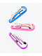 Stone + Locket Wide Matte 3 Pack Hair Clips - Thumbnail image 2 of 2