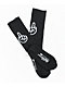 Straye Birdie Black Crew Socks - Thumbnail image 2 of 2