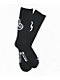 Straye Birdie Black Crew Socks - Thumbnail image 1 of 2