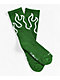 Straye Fuego Forest Green Crew Socks - Thumbnail image 1 of 2