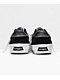Straye Logan Flame Black & White Suede Skate Shoes