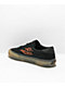 Straye Logan zapatos de skate negros, leopardo y goma