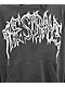 Straye Metal Vintage Black Wash Hoodie - Thumbnail image 3 of 3