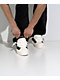 Straye Venice Buff Black & White High Top Skate Shoes - Thumbnail image 3 of 7